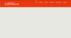 Desktop Screenshot of liberacion.se