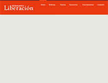 Tablet Screenshot of liberacion.se